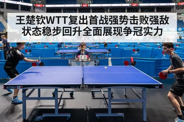 professional table tennis match